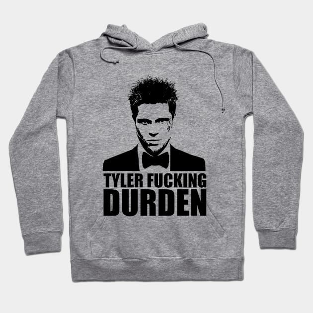 Tyler fucking Durden Hoodie by karlangas